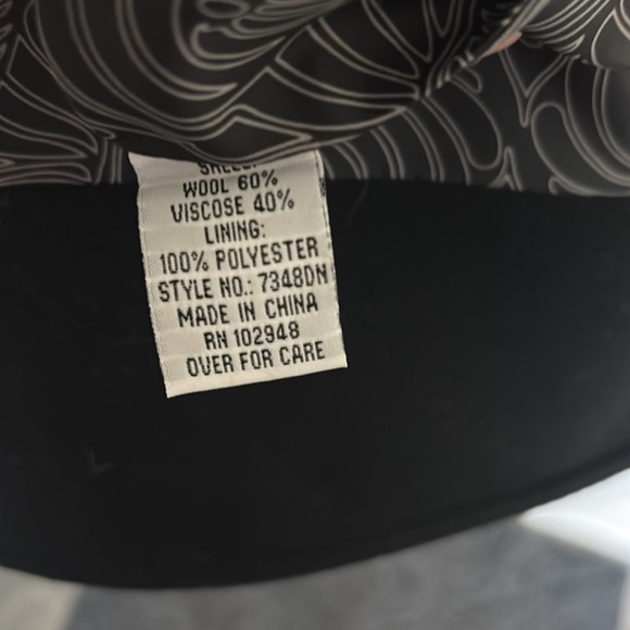 Tulle Black Wool Peacoat XL - Picture 10 of 10